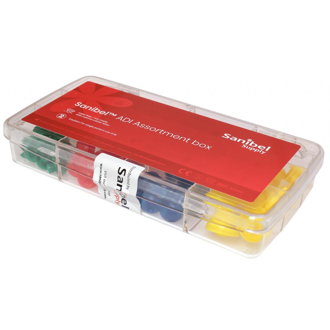 ADI Assortment Box, various sizes for tympanometry and OAE