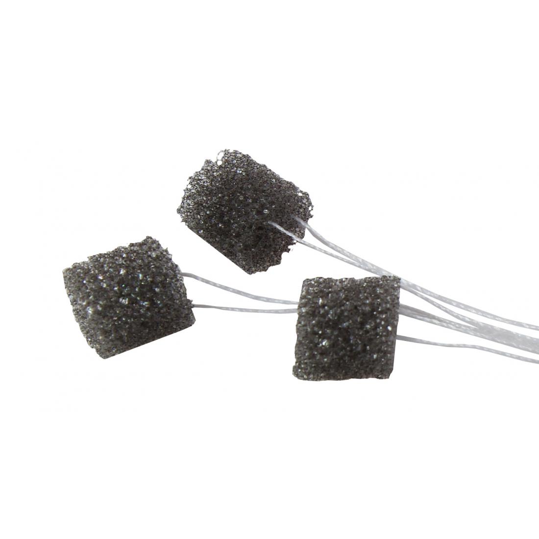 Ear Dams, foam plug, small 9 mm, grey, bag/50 pcs