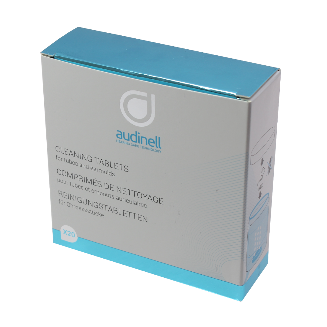Cleansing tablets, 4/pk
