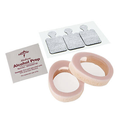 Sanibel Infant EarCup Kit with tab electrodes, 20 sets