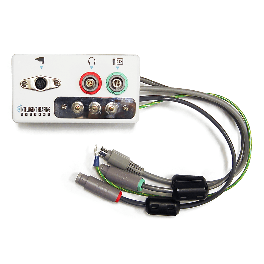 Sound output-electrode box