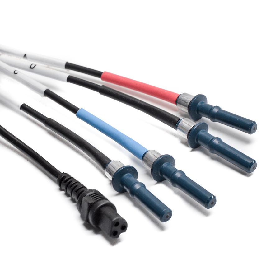4 Channel Power Optical Cable – 5m, round connectors