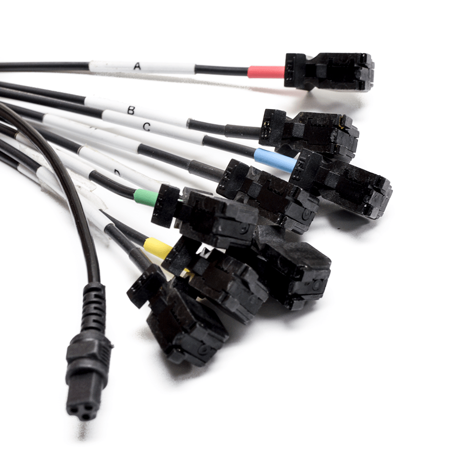 8 Channel Power Optical Cable – 5m, square connectors