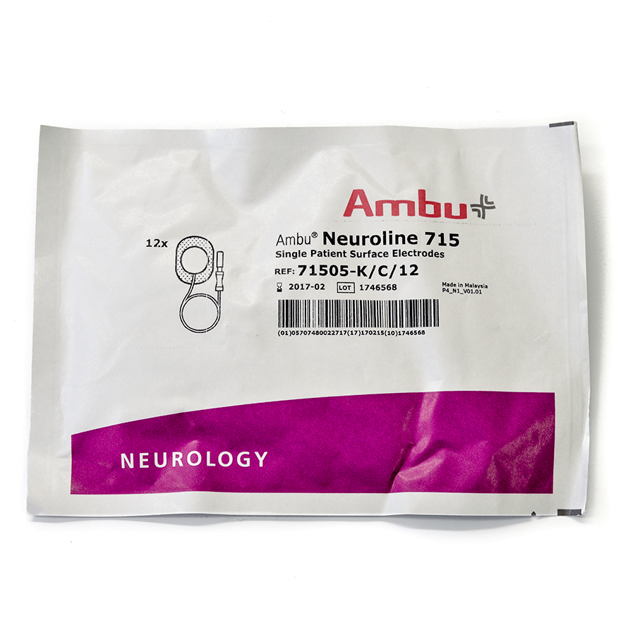 Ambu Neuroline 715 Leaded Infant Electrodes (20 bags x 12 ct.)