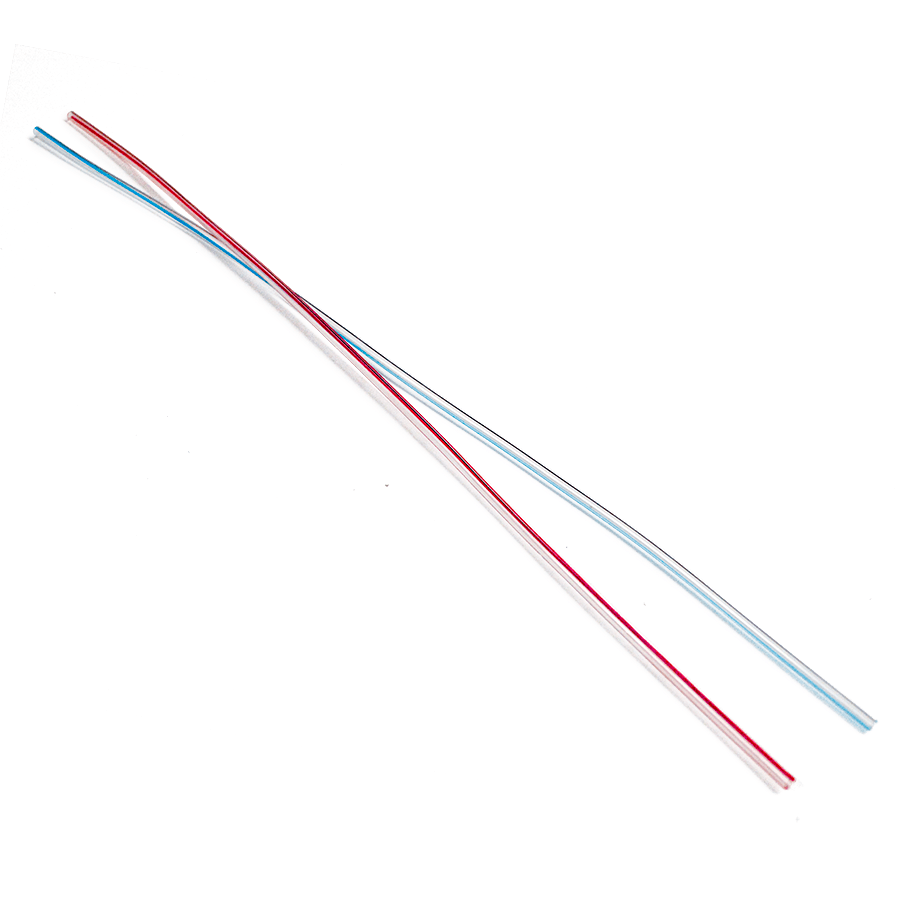 Reusable insert earphone sound tubes for ER3 (clear pair)
